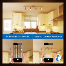 Load image into Gallery viewer, ANWIO GU10 LED-Leuchtmittel Glas