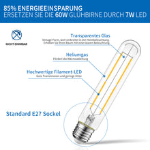 Load image into Gallery viewer, ANWIO E27 LED Lampe T32