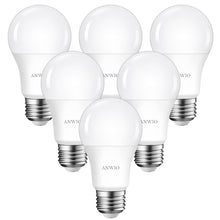 Load image into Gallery viewer, ANWIO Lampadina LED Attacco E27 A60 13.5W 1521LM 6500K Pacco da 6 Unità