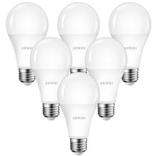 Load image into Gallery viewer, ANWIO Lampadina LED Attacco E27 16W 1900LM 6500K Pacco da 6 Unità