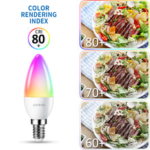 Load image into Gallery viewer, ANWIO E14 Smart LED Lampe C37 6er Pack