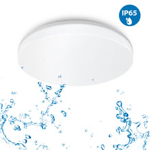 Load image into Gallery viewer, ANWIO Plafoniera LED Impermeabile Rotonda IP65 18W 1800LM Bianca Naturale 4000K φ280*50mm
