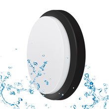 Load image into Gallery viewer, LED Außenbeleuchtung Rund von Wänden 13W, Schwarz