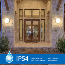 Load image into Gallery viewer, LED Außenbeleuchtung Rund von Wänden 13W, Weiß