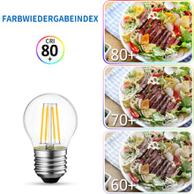 Load image into Gallery viewer, ANWIO E27 Filament LED Lampe G45 470Lm