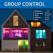 Load image into Gallery viewer, ANWIO Lampadine LED Intelligente Wifi 5W P45 E14 470LM Pacco da 4 Unità