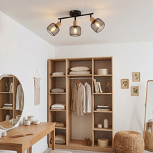 将图片加载到图库查看器，ANWIO Faretti LED da Soffitto Orientabili con 3 Luci E14, Faretto da Interno Moderna, Faretti Soffitto per Barra, Salotto,Cameretta, Cucina (Senza Lampadina) [Classe di efficienza energetica A]
