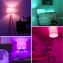 将图片加载到图库查看器，ANWIO Lampadina Alexa, Lampadina Smart,5W Equivalenti a 40W,470Lm,C37,Lampada Smart Wifi E14 con Telecomando Compatibile con Alexa, Echo and Google Assistant, RGB Intelligente Dimmerabile,2 Pcs
