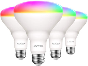 E26 Smart Light bulbs,8.5W BR30