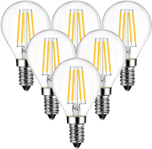 E12 LED Globe Bulbs,4.5W G14