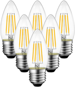 E26 LED Light Bulbs,6W B11