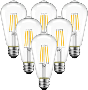 E26 Vintage Edison Light Bulb,5W ST21