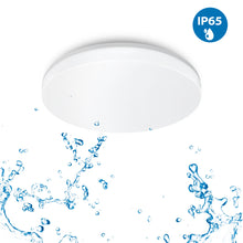 Load image into Gallery viewer, ANWIO Plafoniera LED Impermeabile Rotonda IP65 15W 1500LM Bianca Naturale 4000K φ220*50mm
