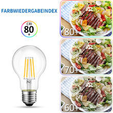 Load image into Gallery viewer, ANWIO E27 Filament LED Glühfaden A60 7.5W
